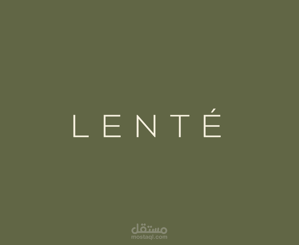 LENTE | Logo Animation