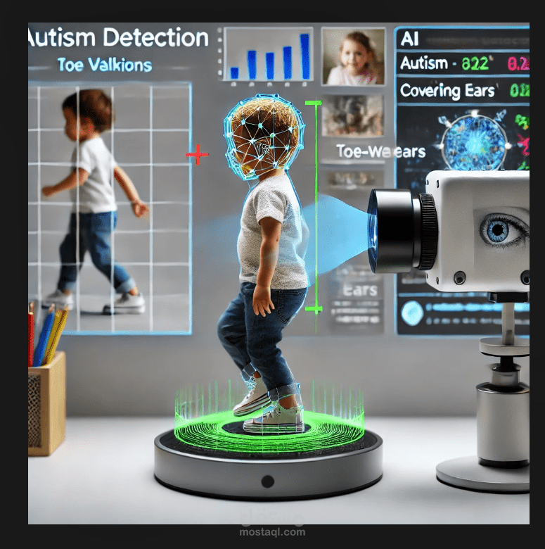 مشروع الكشف المبكر عن الأطفال المتوحدين باستخدام الذكاء الاصطناعي