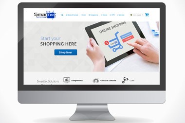 تصميم وبرمجة موقع Smarttec Solutions