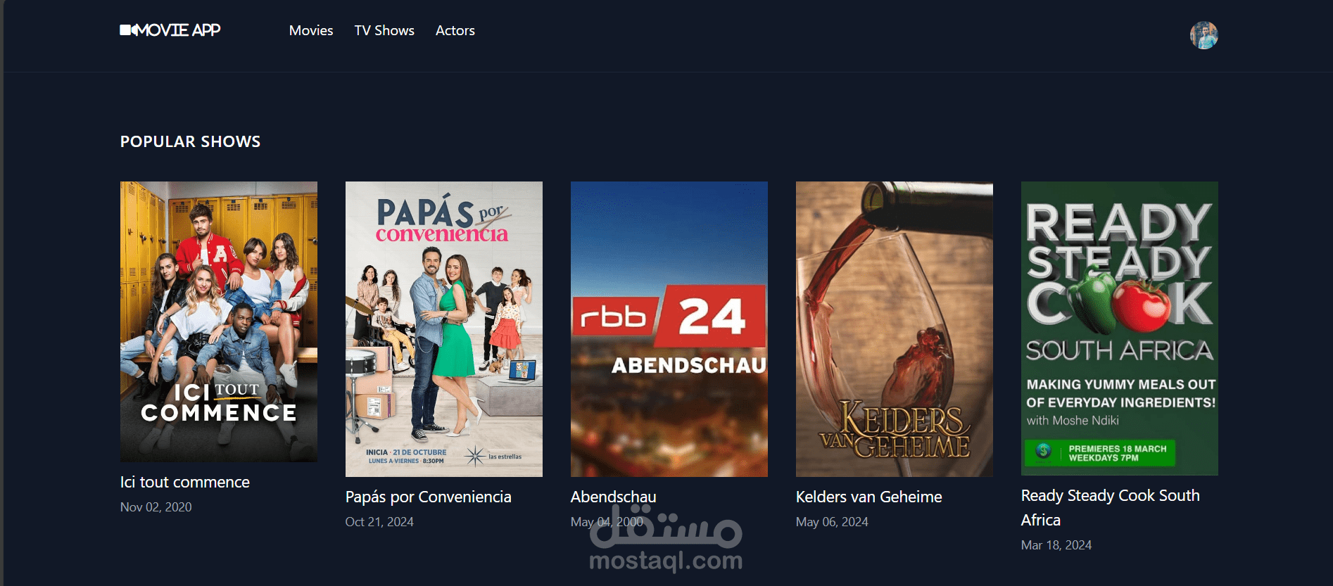 موقع افلام Movie App