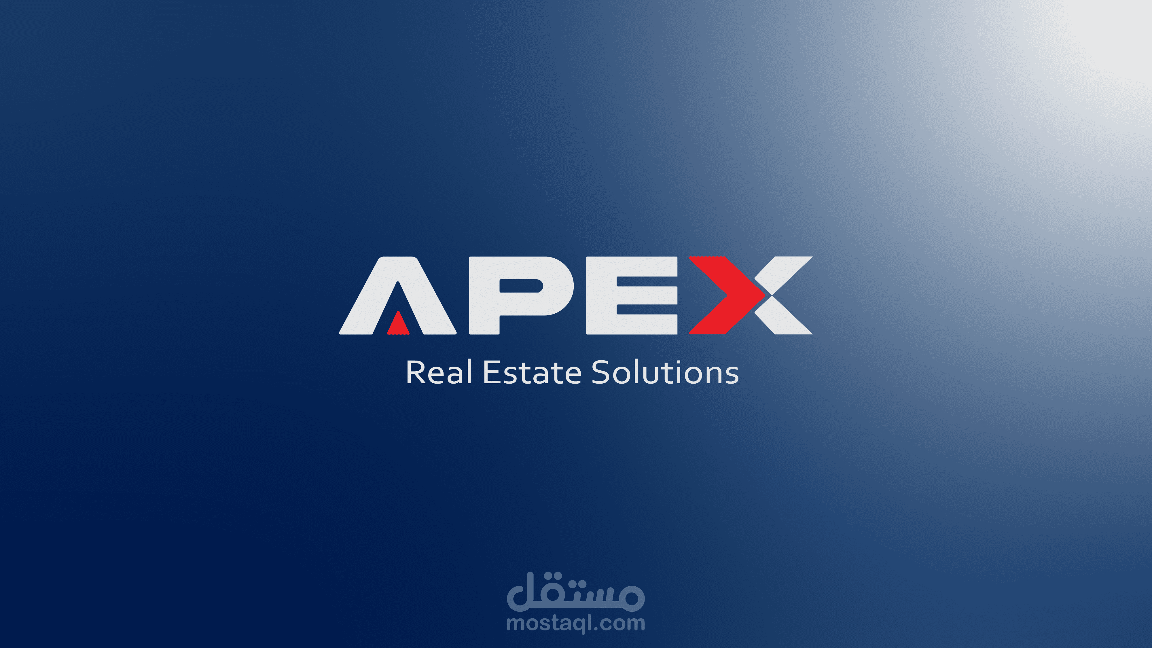 APEX - Real Estate Solutions - Logo Design