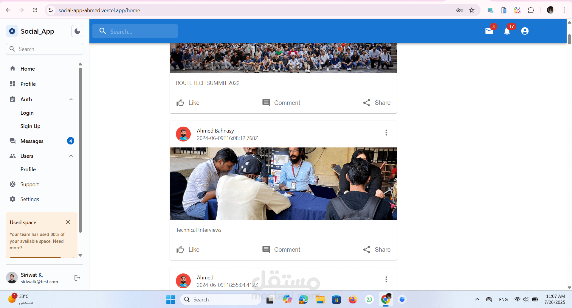 Social App