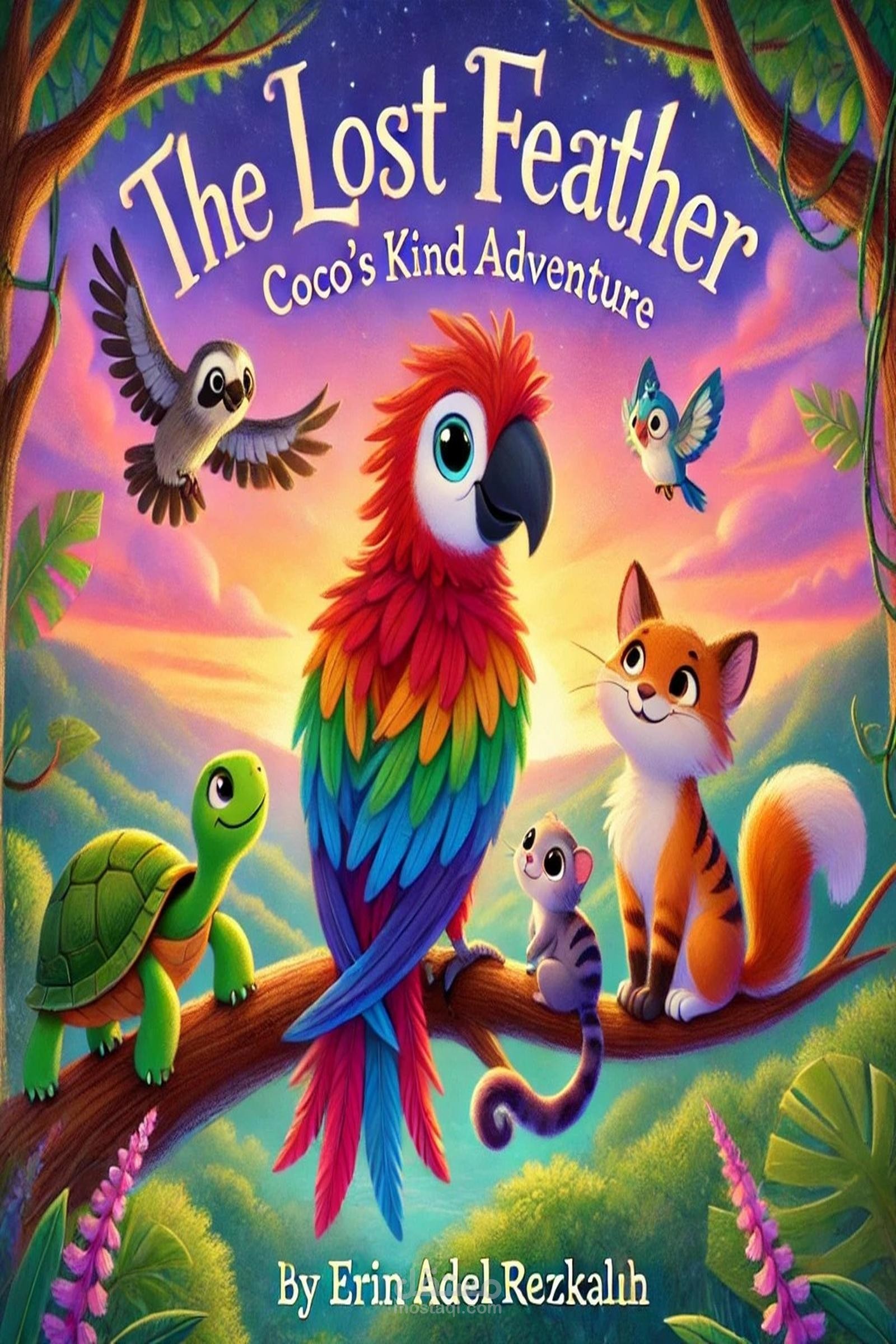 قصه ممتعه للأطفال بعنوان "The Lost Feather: Coco's Kind Adventure"