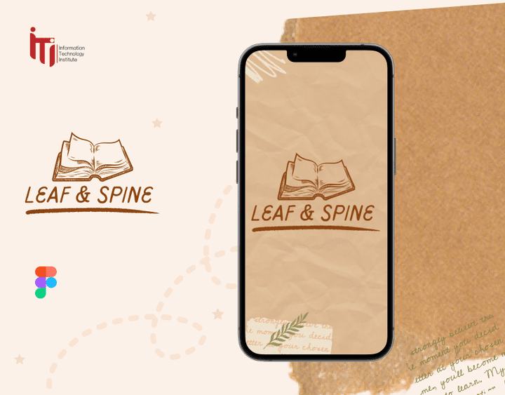 تطبيق شراء كتب Leaf & Spine
