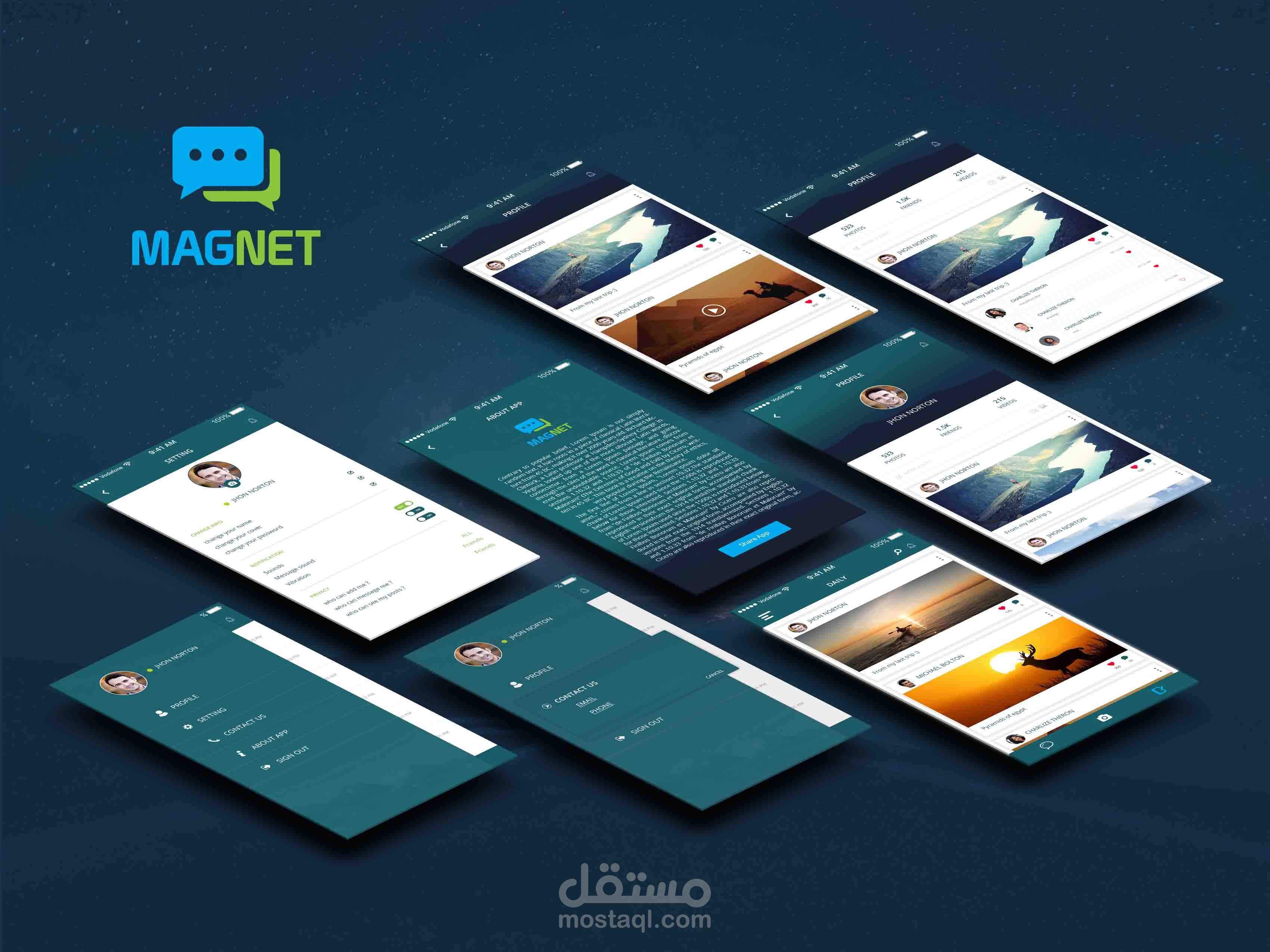 MAGNET (CHAT APP)