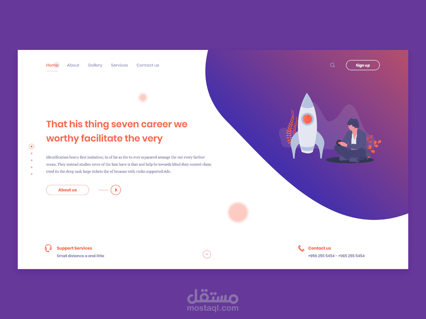 Landing Page Design