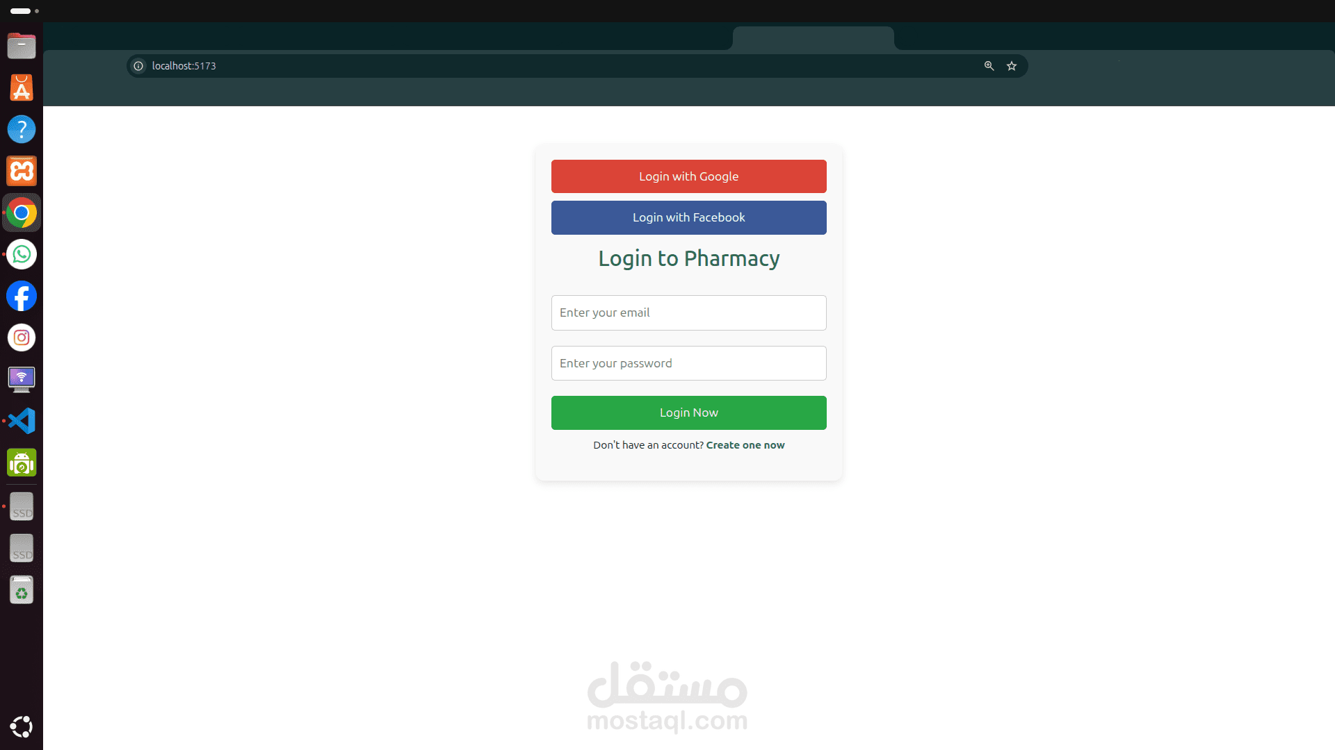 Pharmacy E-commerce Platform – Laravel & React