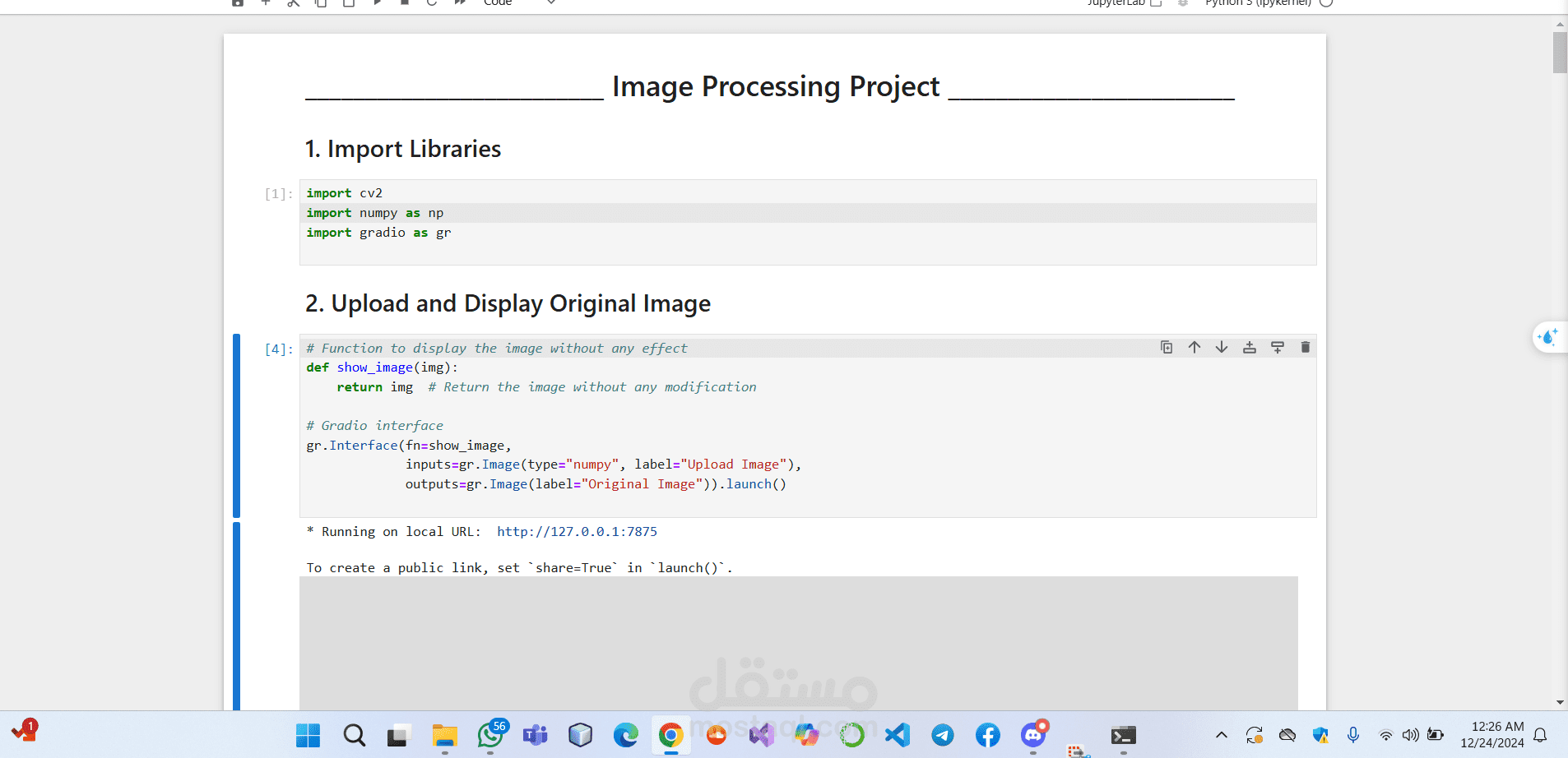 image processing using openCV