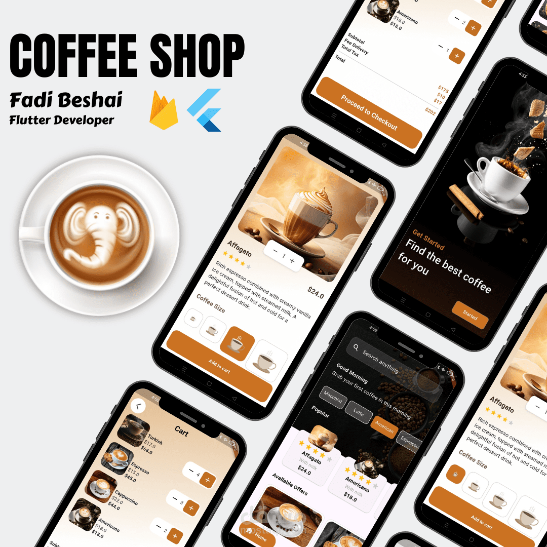 Coffee Shop – Flutter E-Commerce App for Coffee Lovers