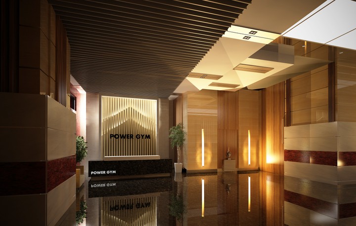 modern entrance hall