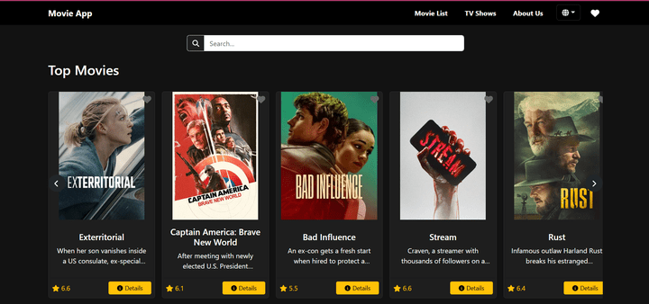 Movie app