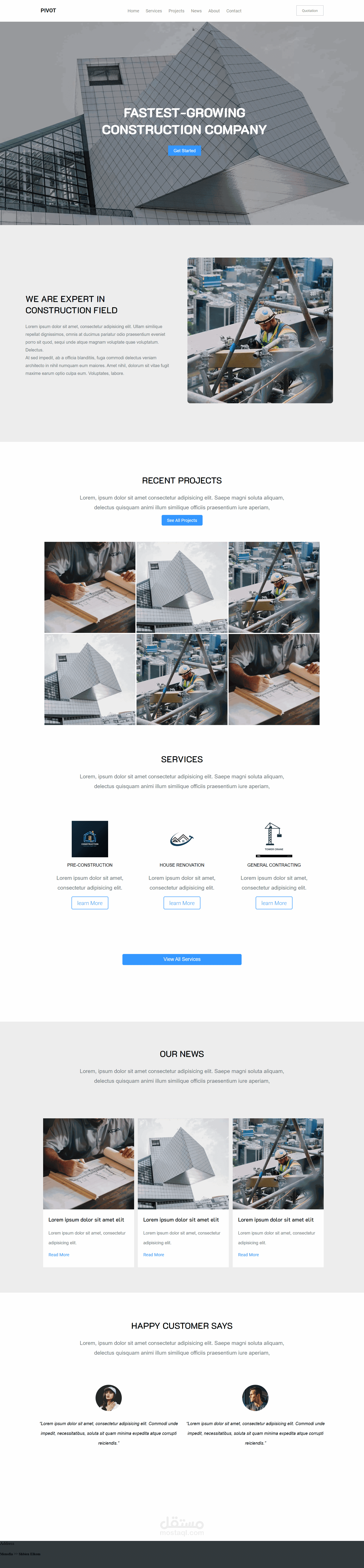 Create Template Presentation of company structure design