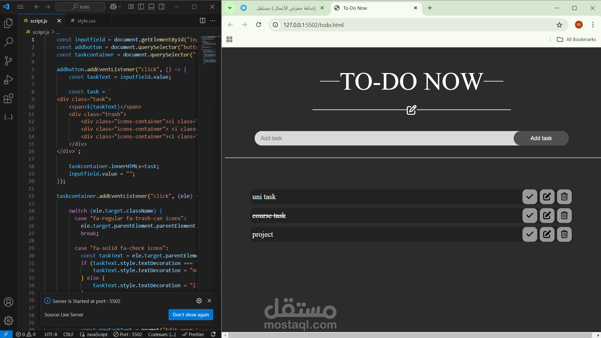 TO-DO website