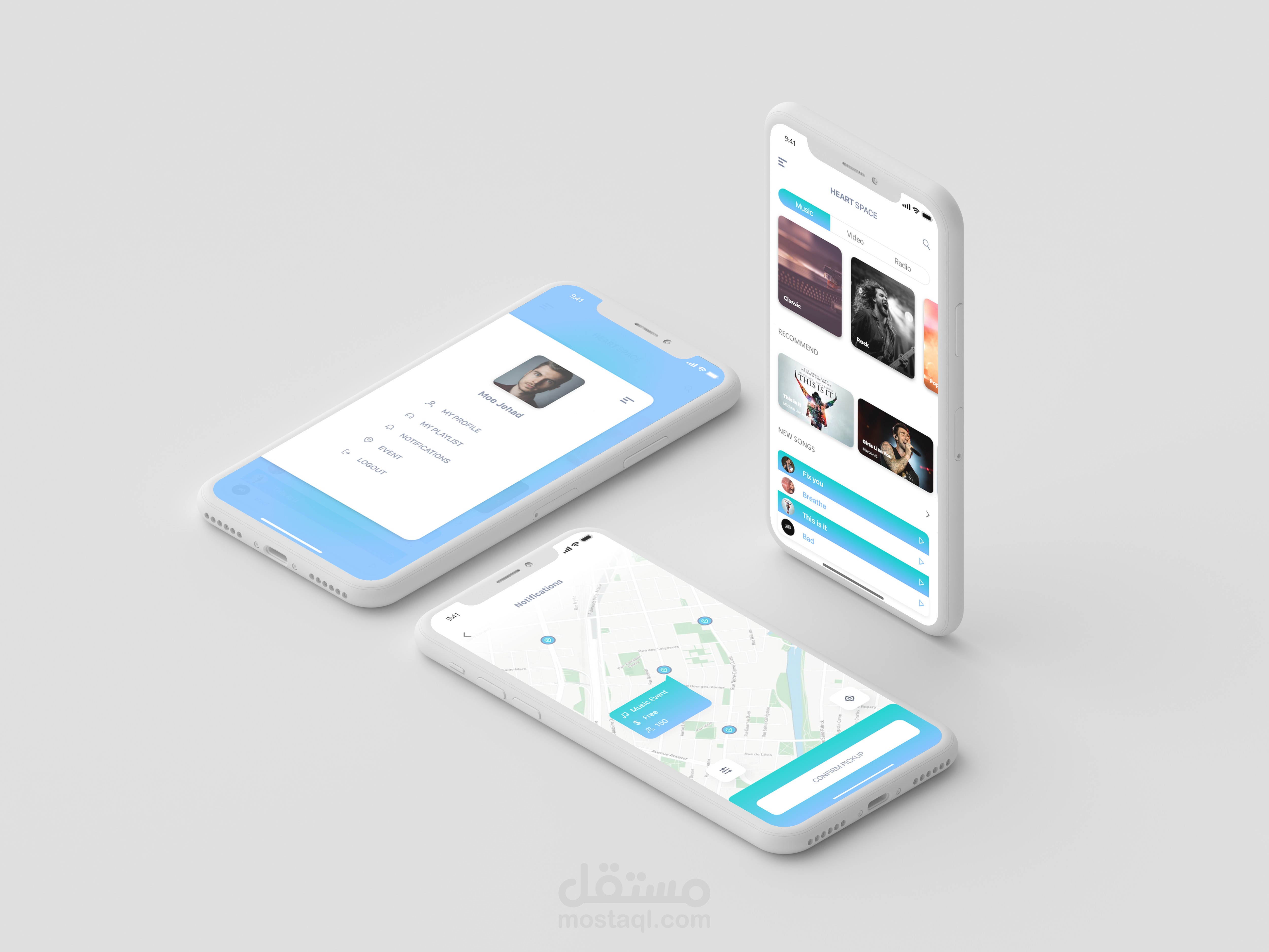 Heart Space - Social media app