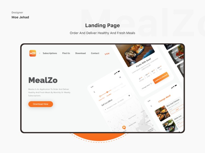 MealZo | Landing Page