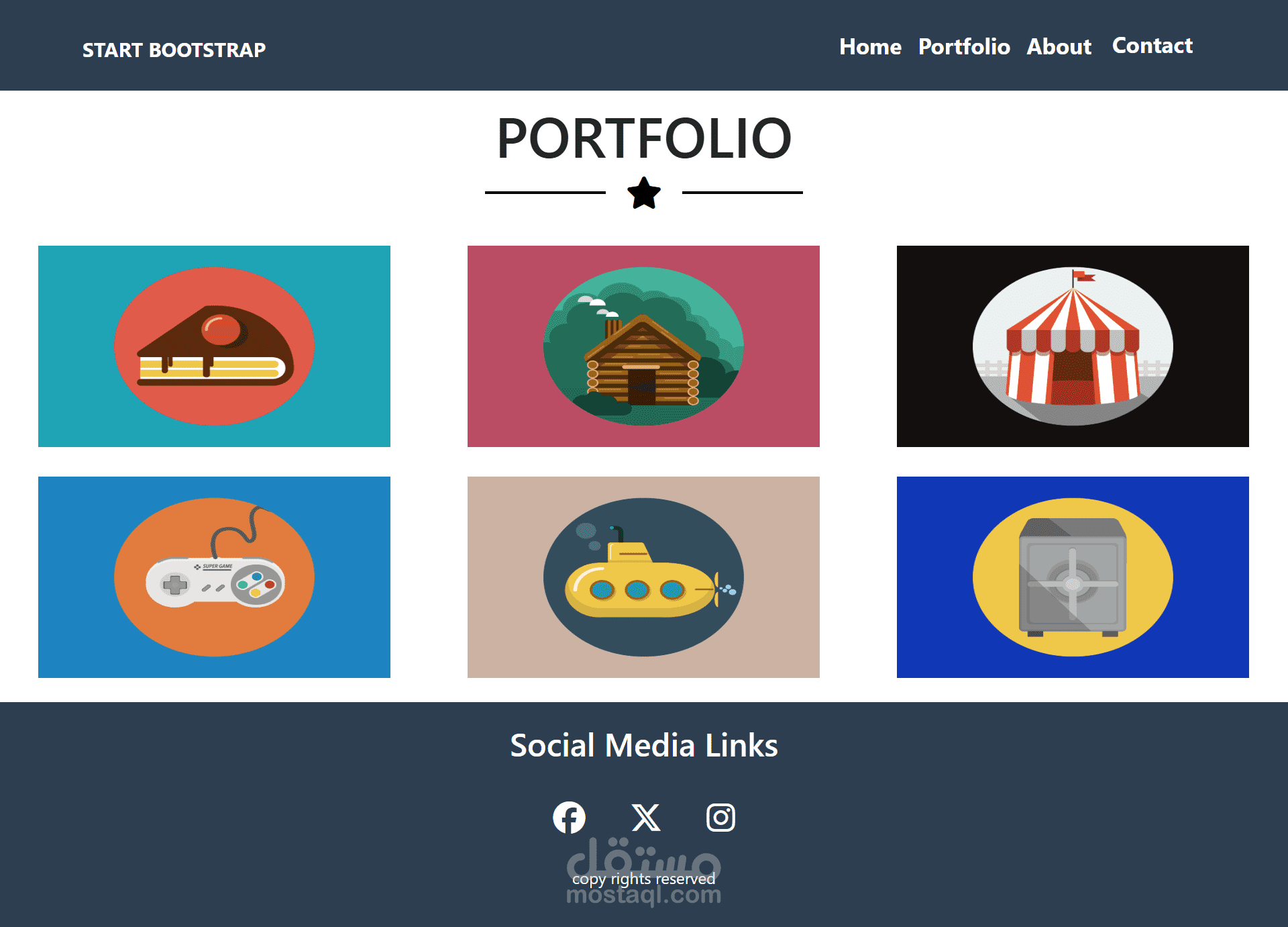 Responsive Portofolio Website