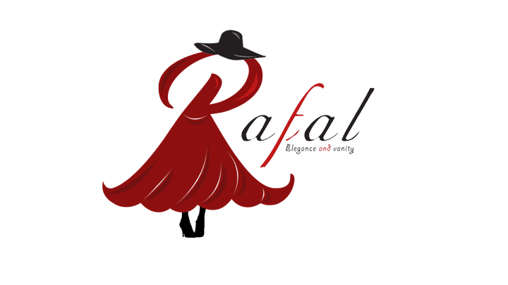 شعار لماركة ملابس نسائية. rafal