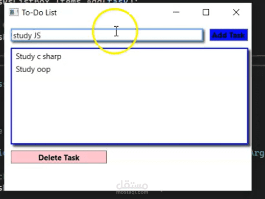 Windows-Presentation-Foundation-To-Do-List-