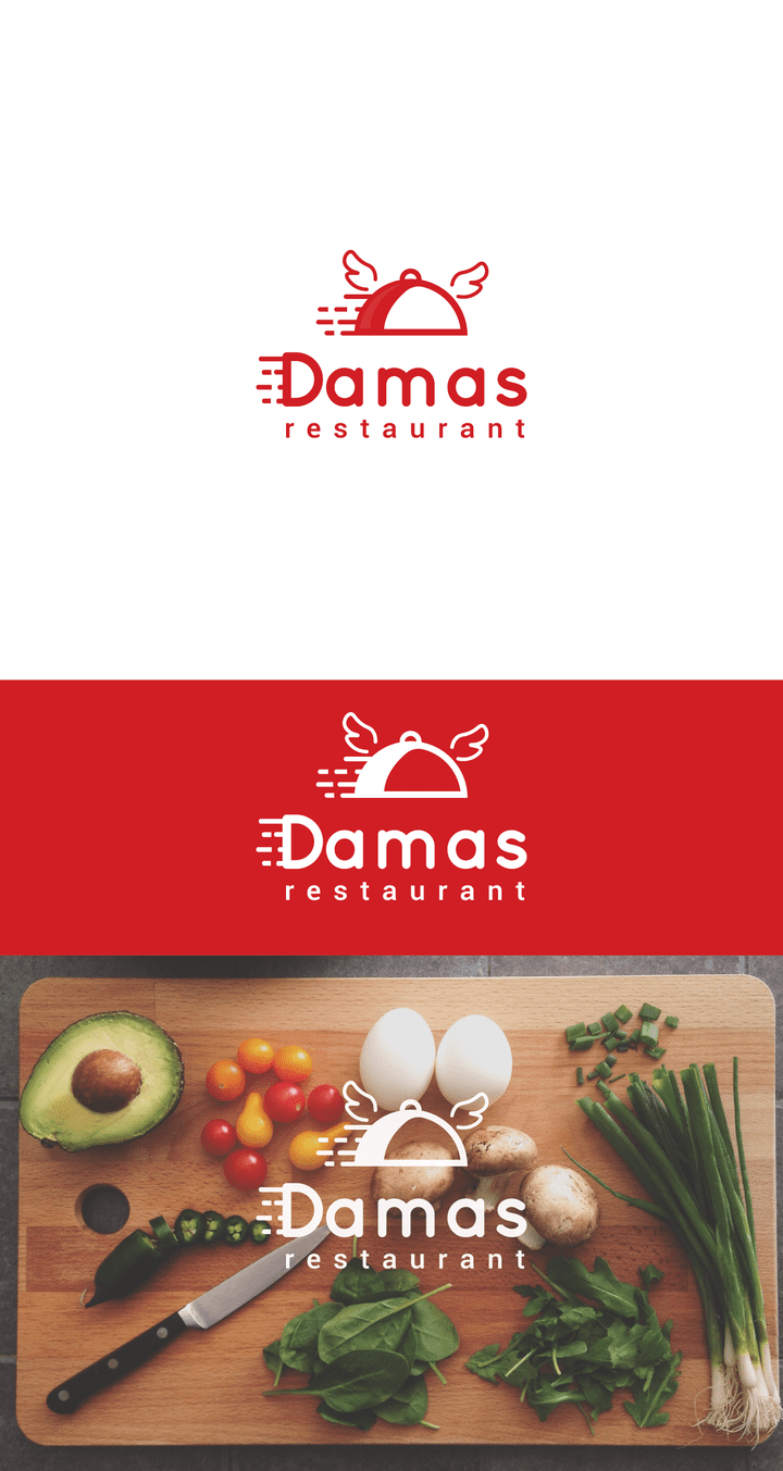 Damas restaurant LOGO DESIGN