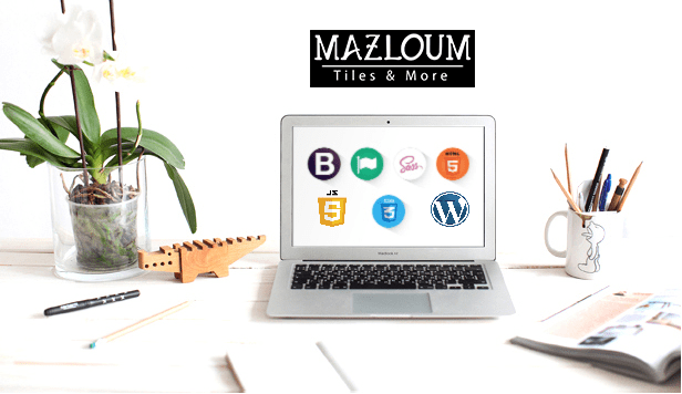 Mazloum Ceramic Website - Wordpress