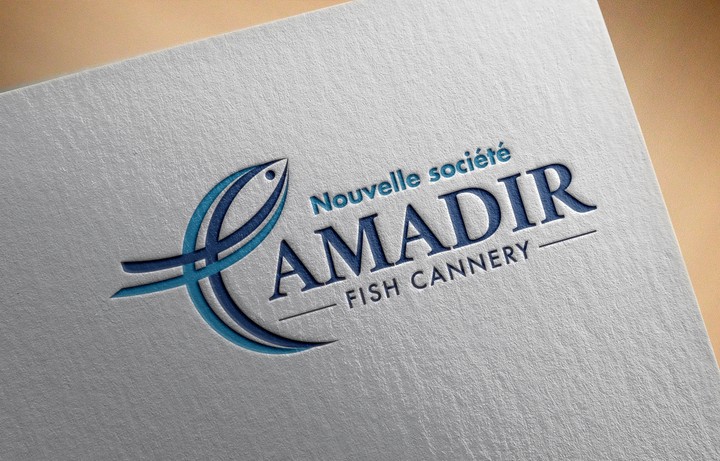 شعار لشركة تعليب الأسماك