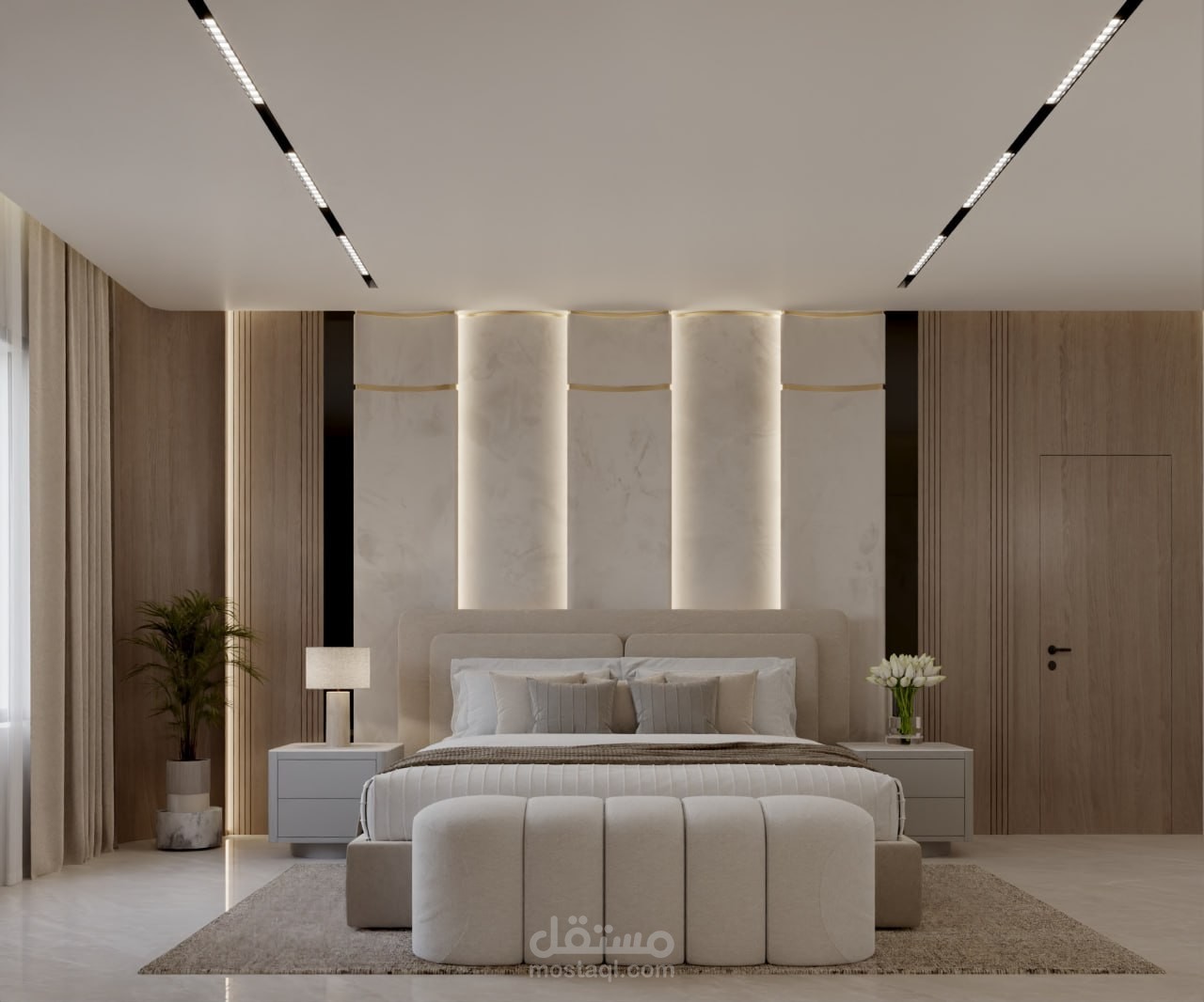 Modern bedroom