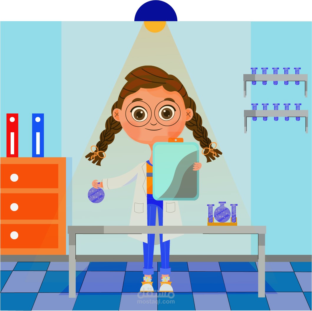 "الفتاة العالمة – Scientist Girl"