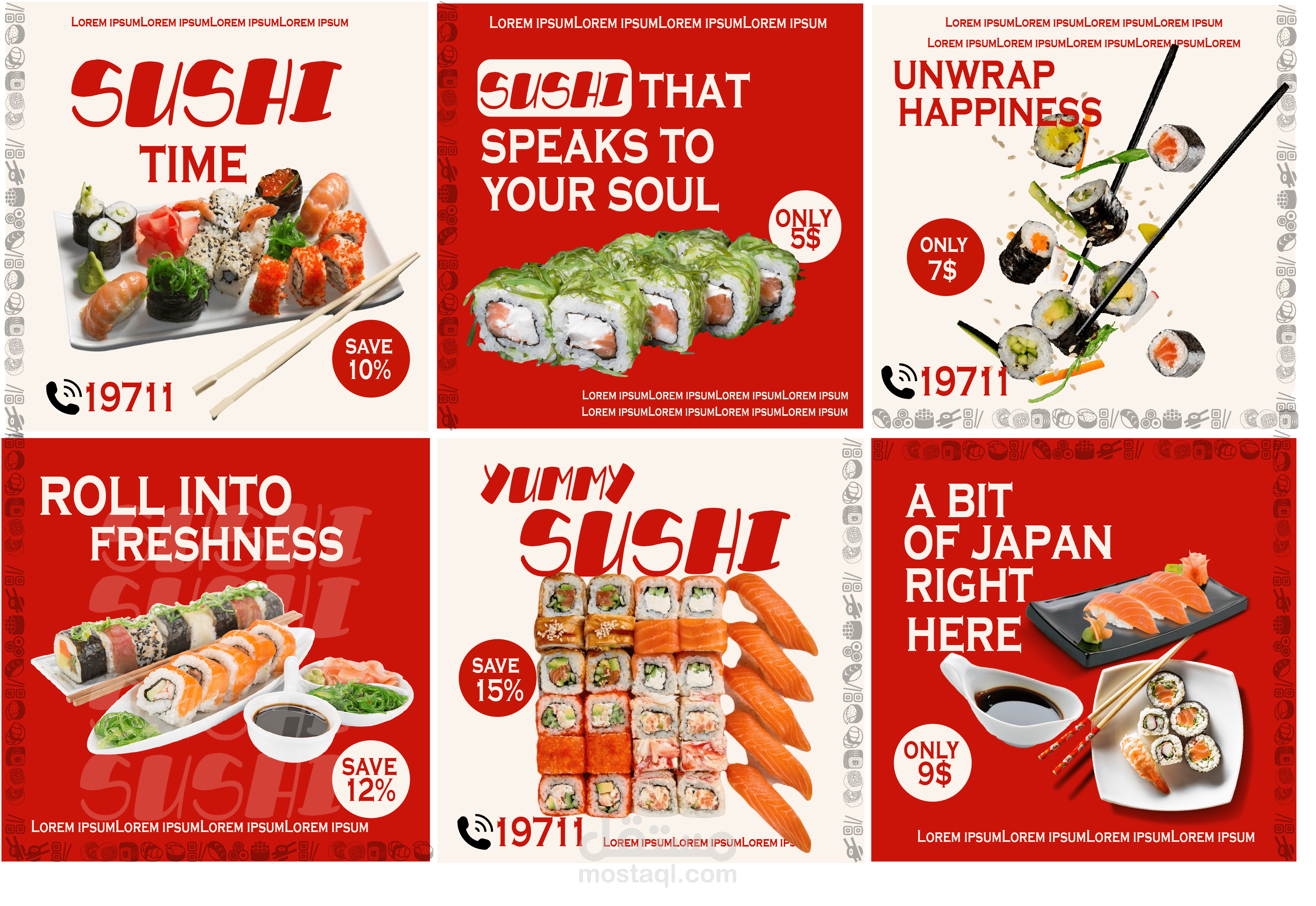 sushi menu