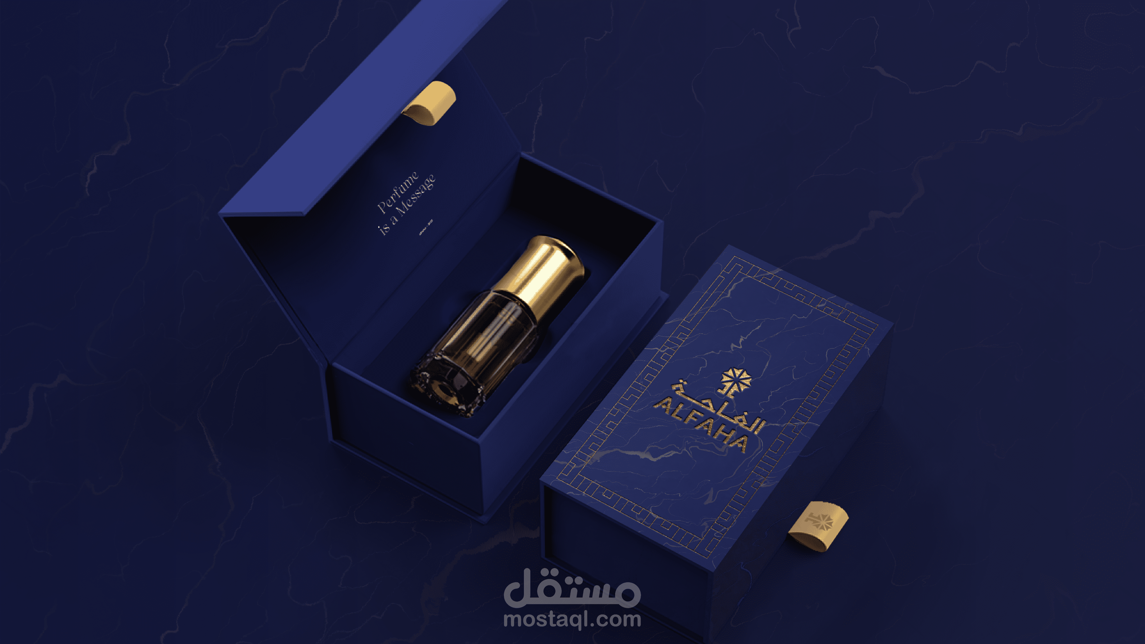 AlFaha Perfume Branding & Packaging