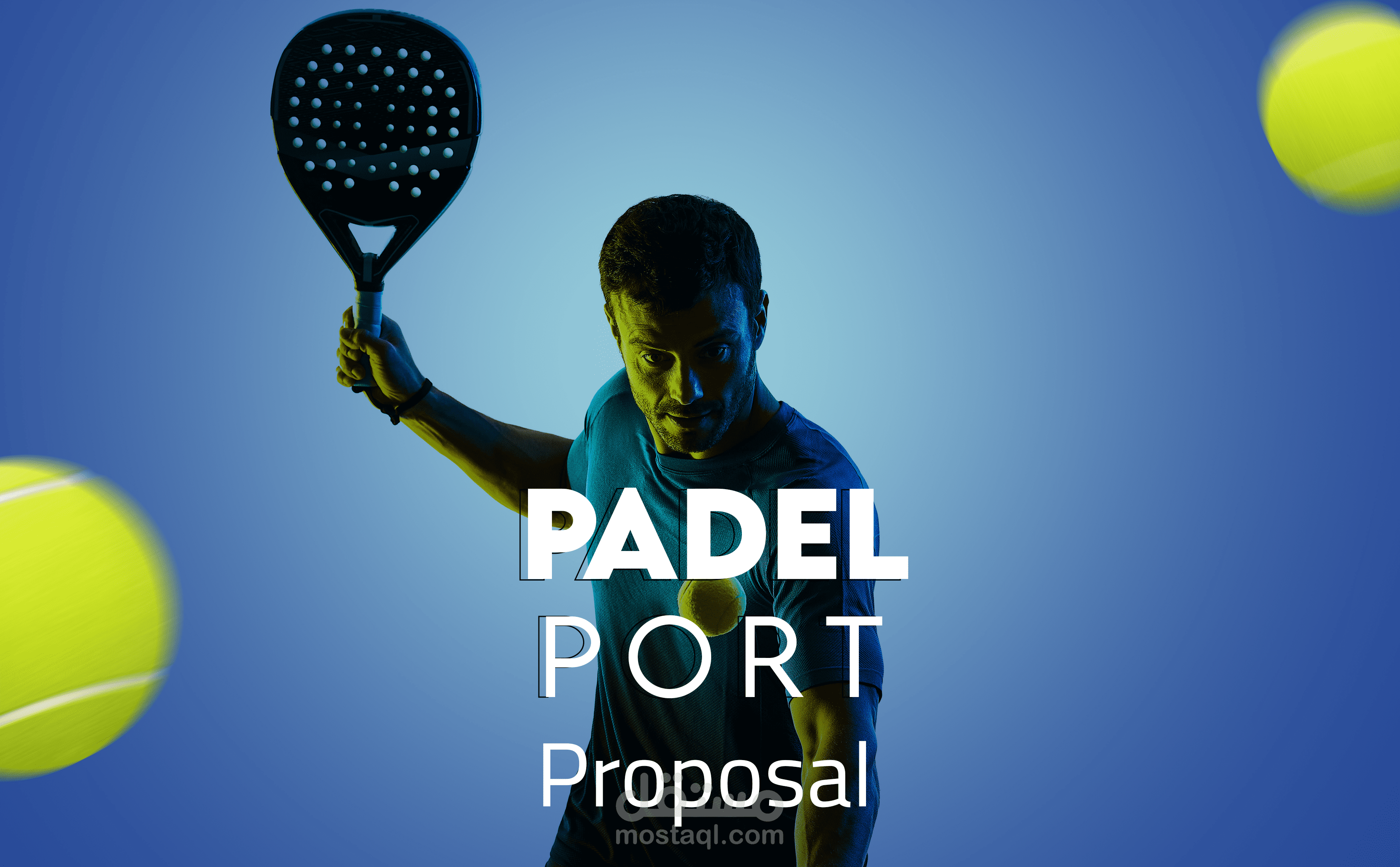 Design a padel port logo for paddle sports