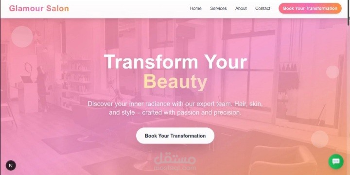 Salon ERP build with laravel nextjs