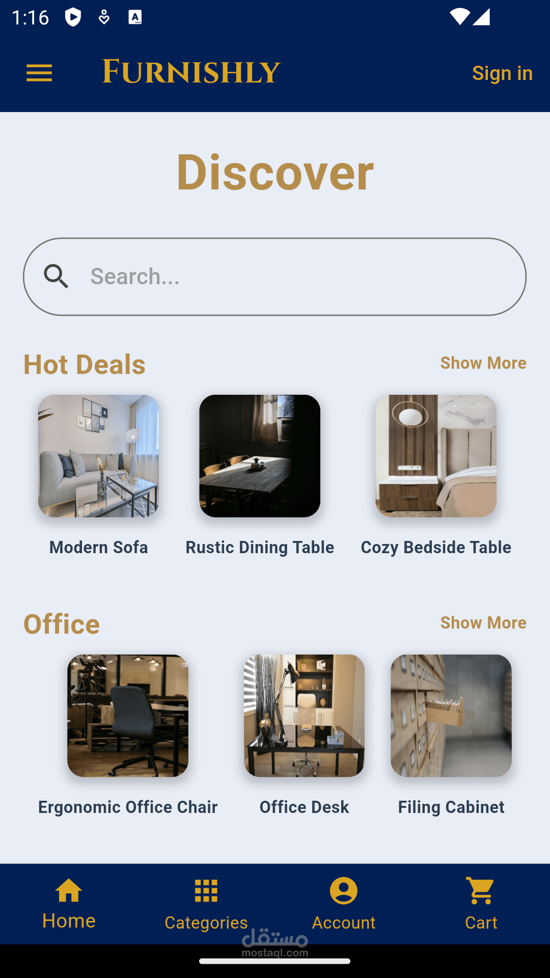 تطبيق فرنشلي - Furnishly App