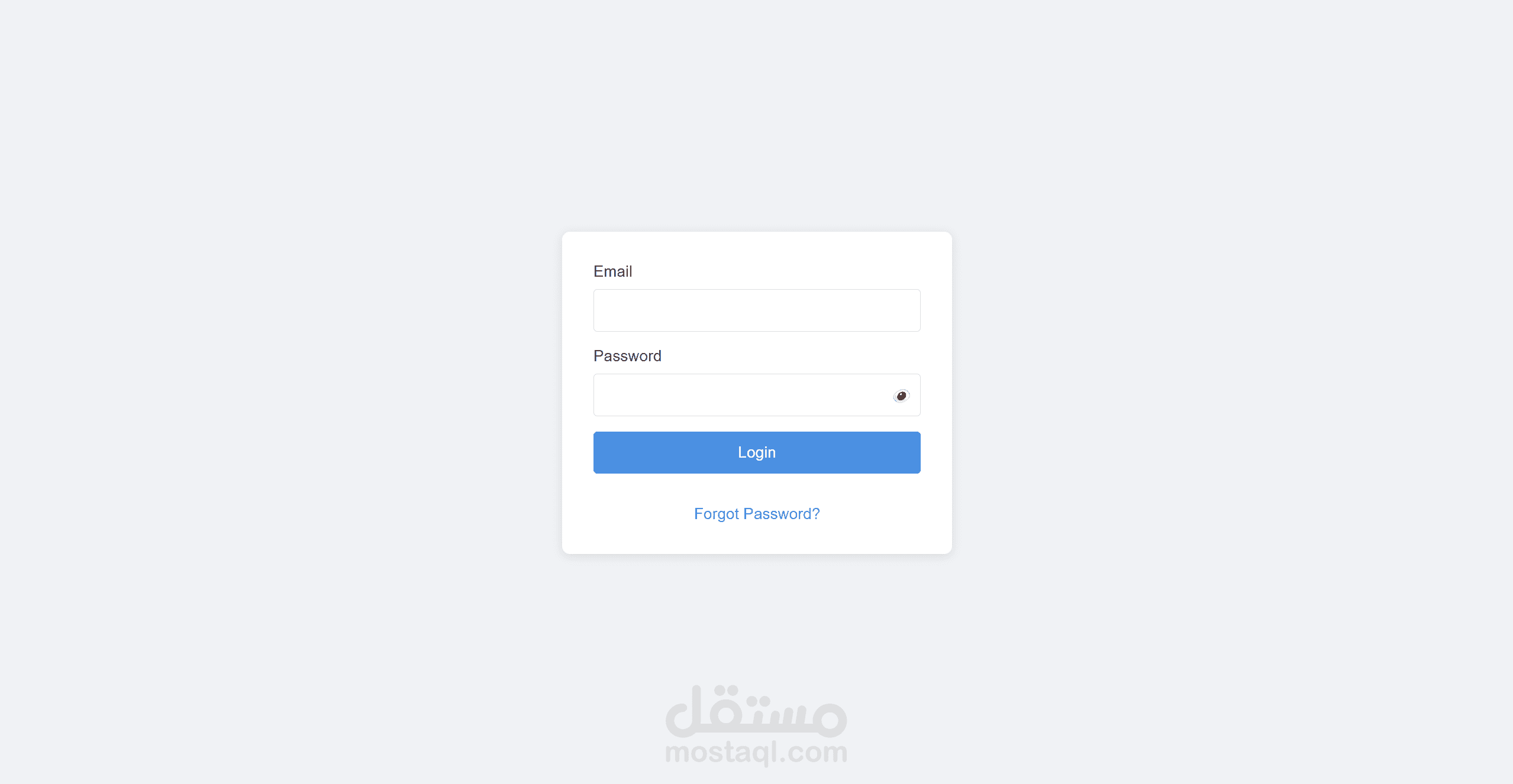 Login Form