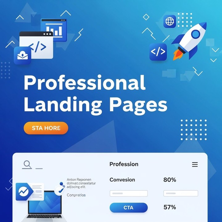 إنشاء صفحات هبوط احترافية