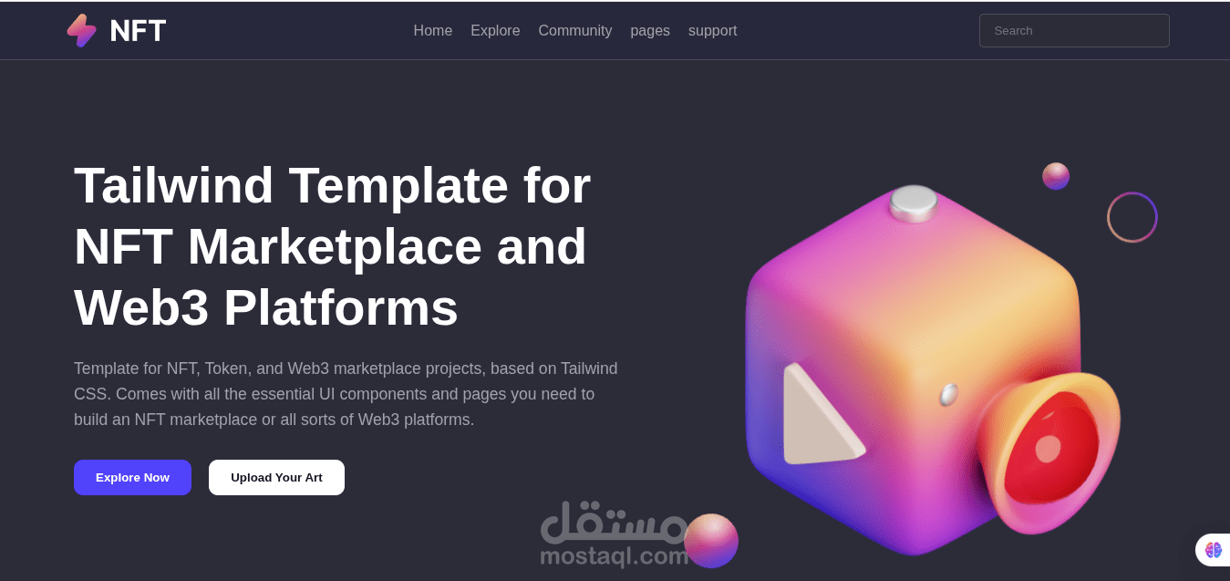 NFT Marketplace Template