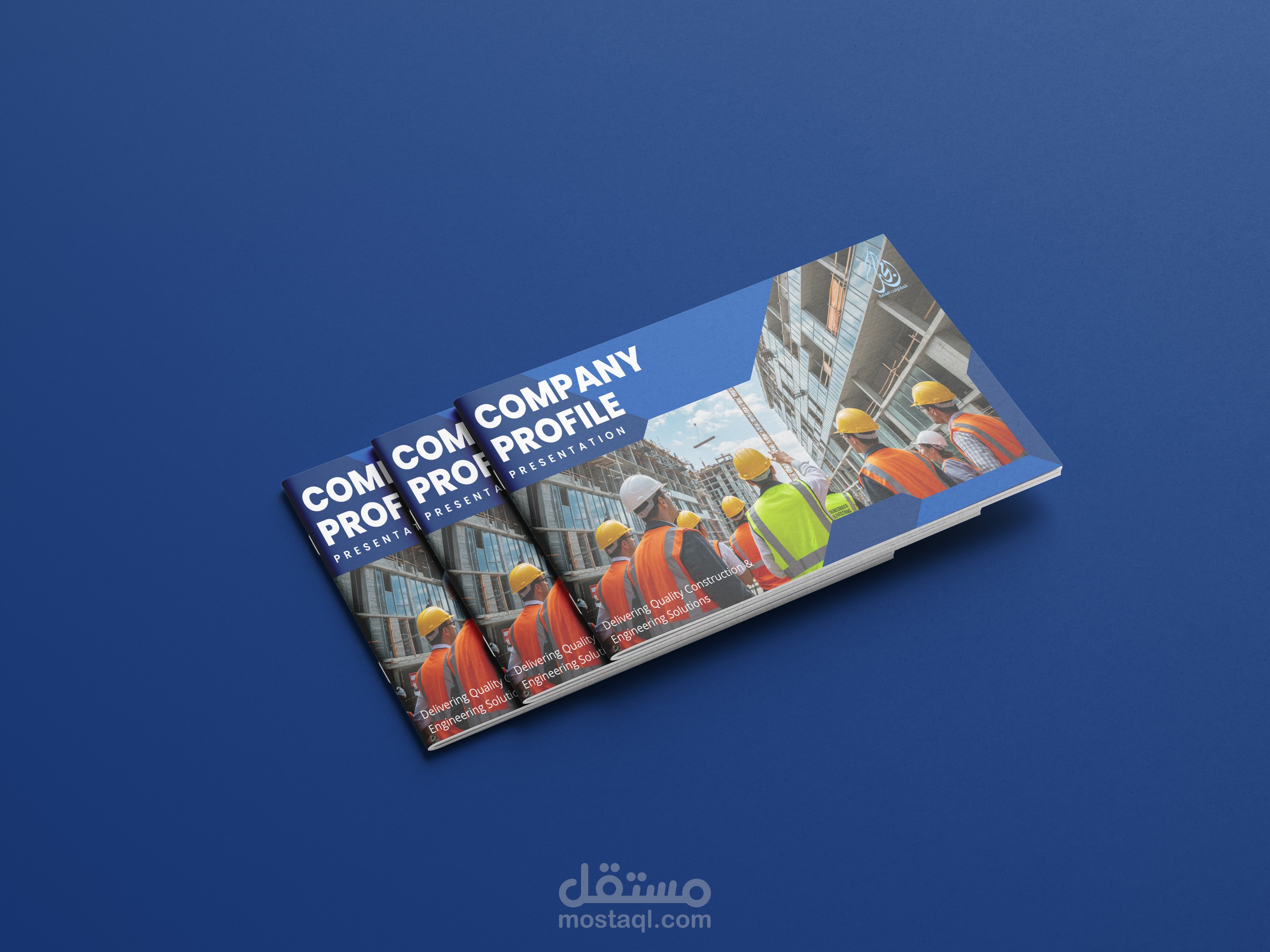 أقدم لك تصميم بروفايل شركة VIP ملف تعريفي