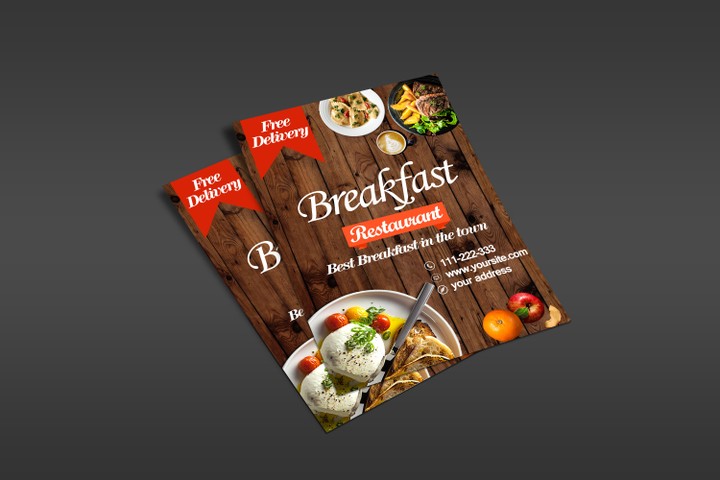 breakfast flyer