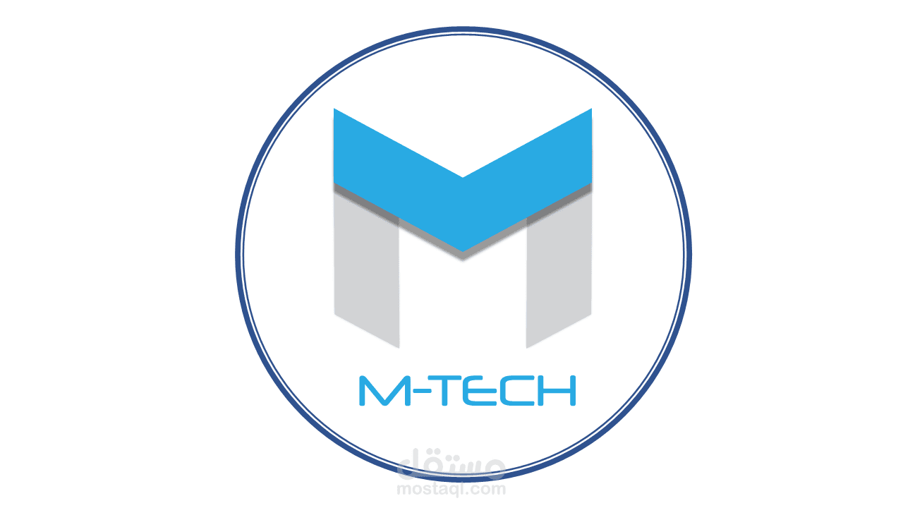 شعار قناة M-tech المختصة بالتقنية على اليوتيوب