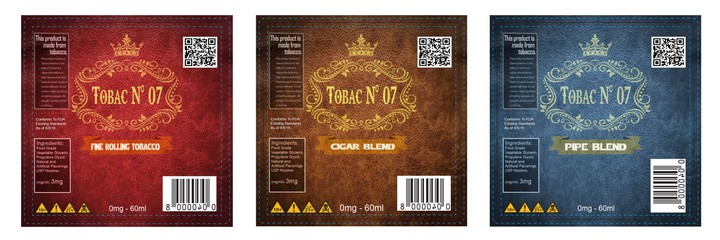 Tobaco N°7 Labels