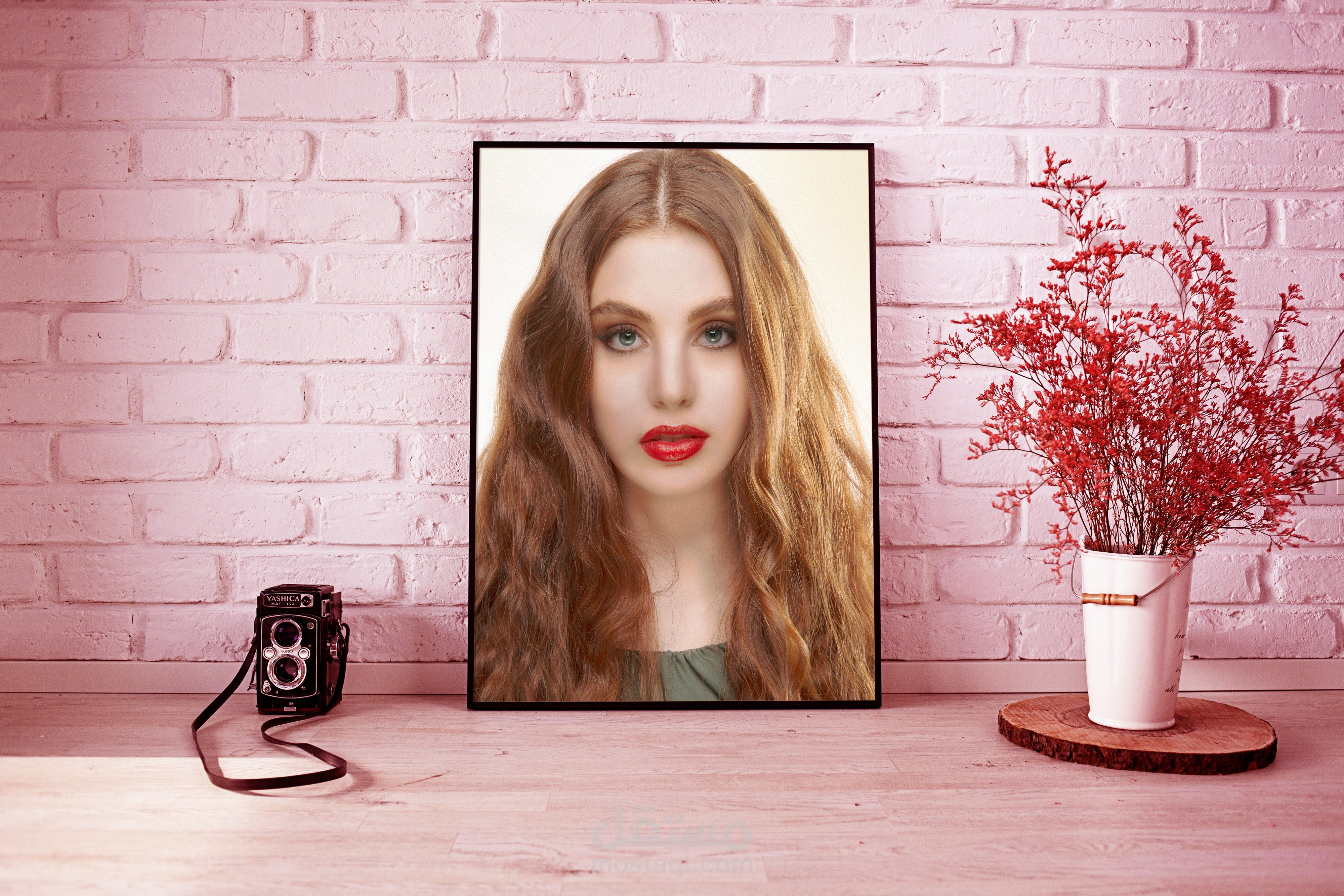 Recolore hair- Retouch girl face