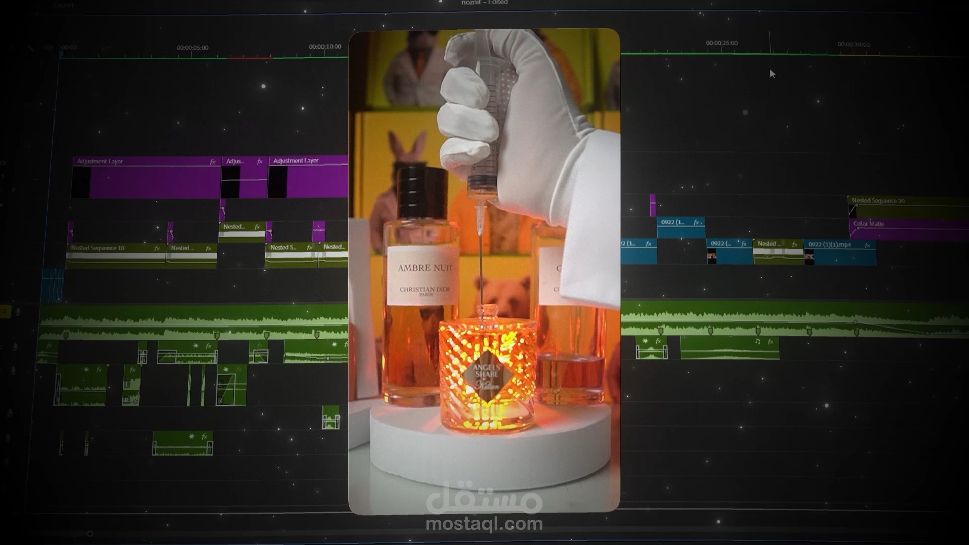 مونتاج ريل اعلاني عطور