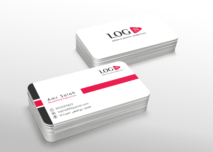 6 كروت شخصية - 6 business cards