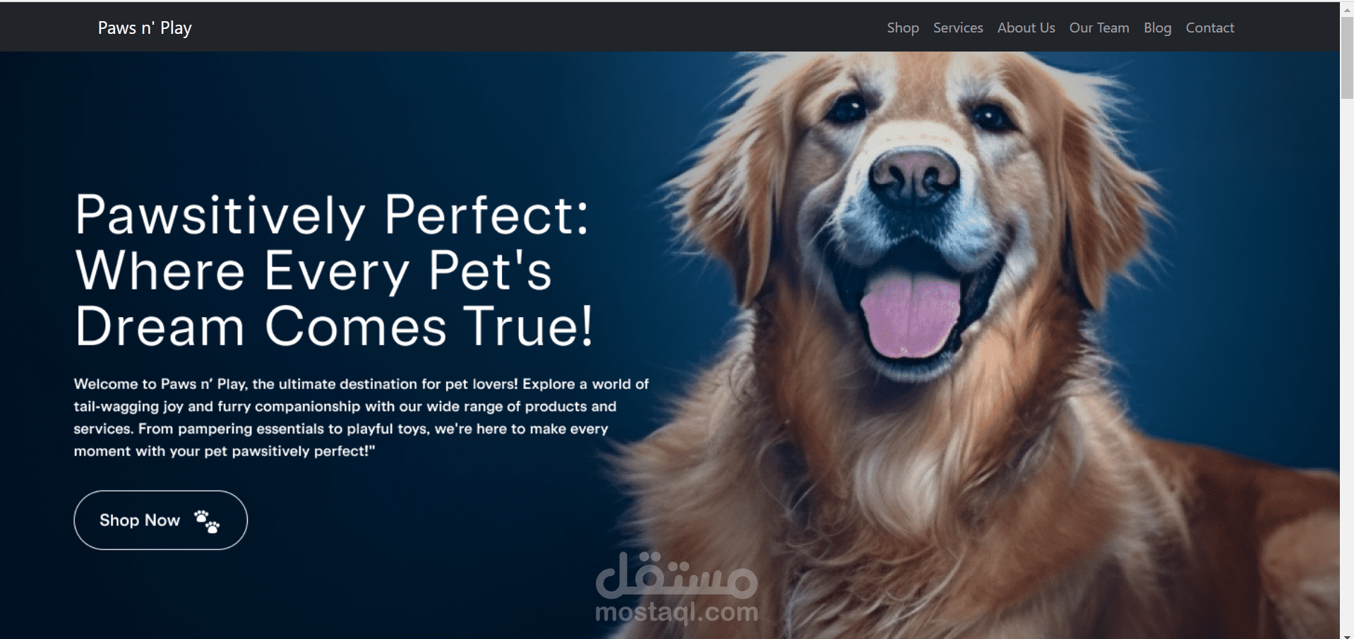 pets website