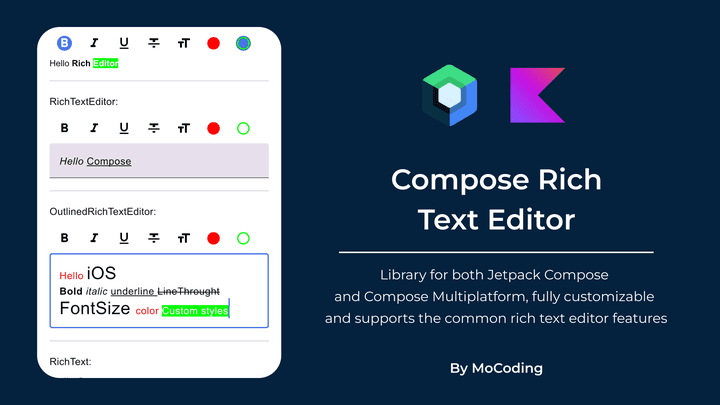 Android Rich Editor Library With Compose