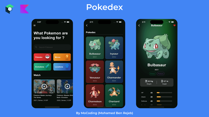 Pokedex - Android and iOS App