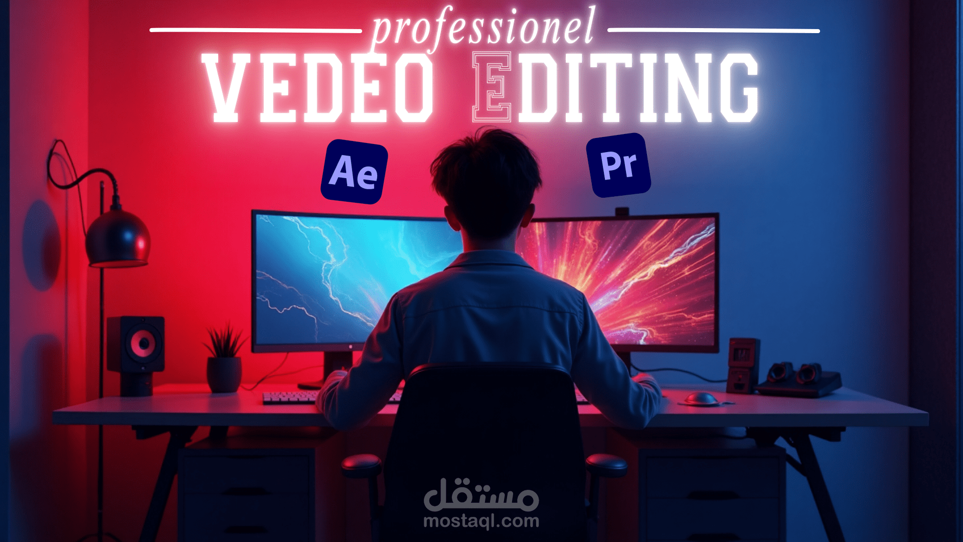 فيديو تسويقي للكوبي رايتر باستخدام AI وAfter Effects