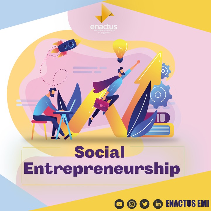 تصميم ملصق social entrepreneurship