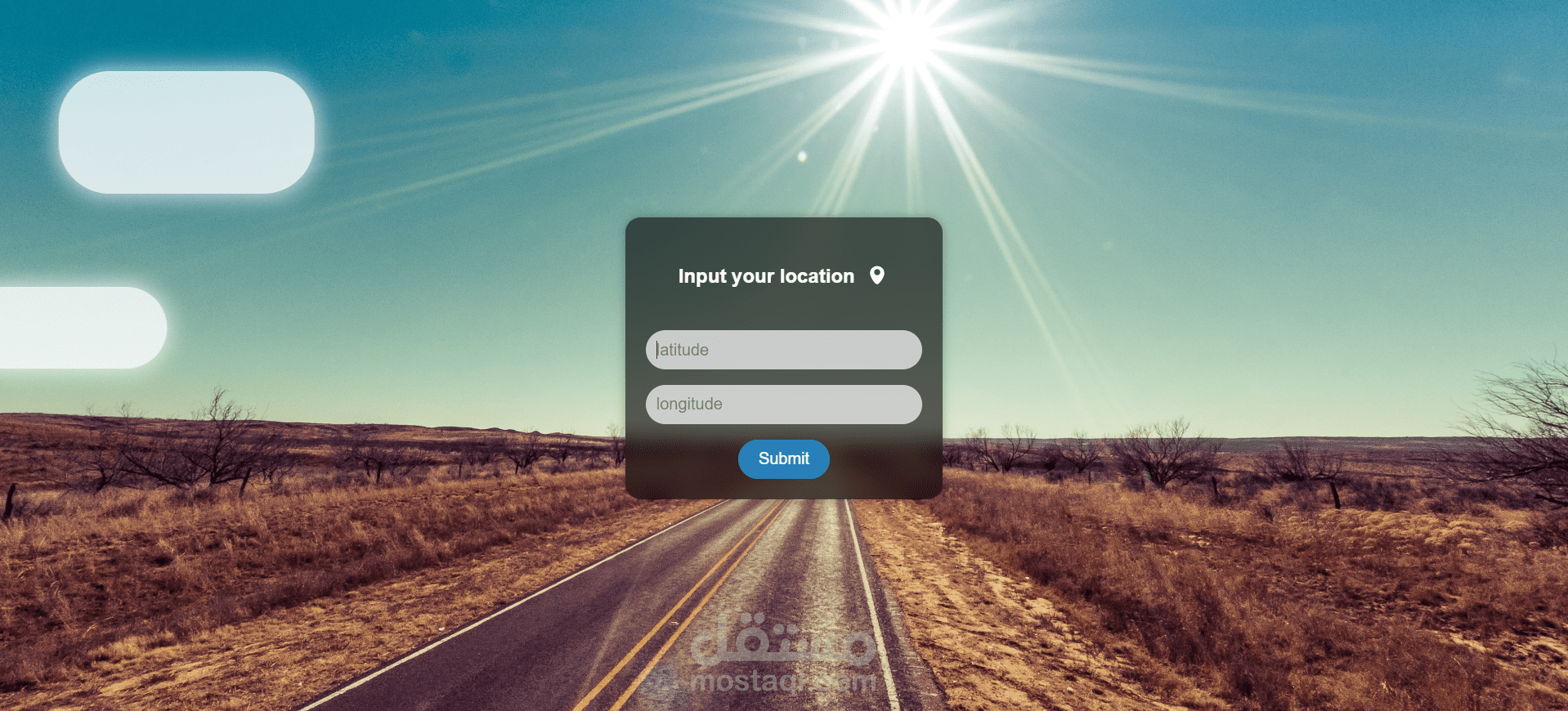 Forecast & Booknotes App – API-Driven Minimal Pages