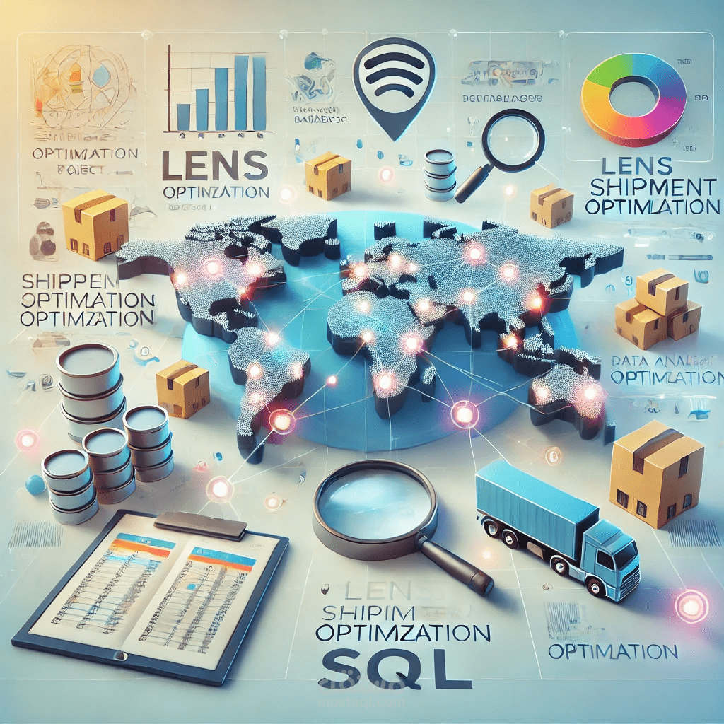 SQL-Based Lens Shipment Optimization