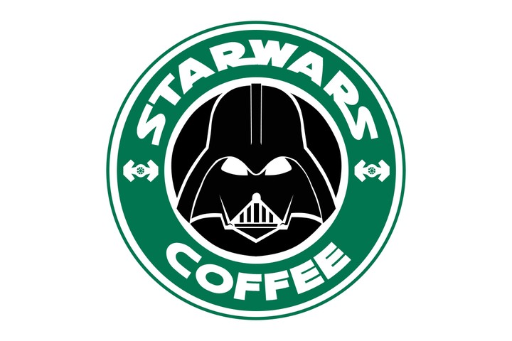 محاكاة ساخرة للوجو ستار باكس Starbucks Logo Parody